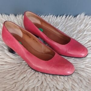 Vintage Coach Leather Shoes